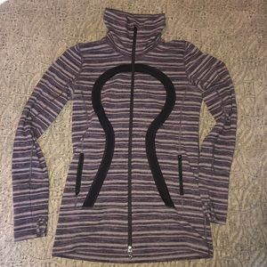 Lululemon Gray and Black Define Jacket!